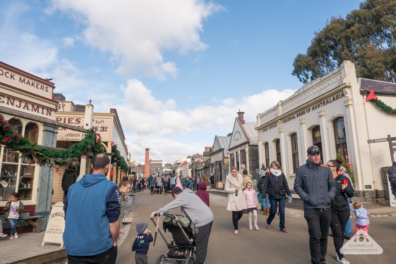 Sovereign Hill Ballarat Winter Wonderlights Christmas in July Melbourne Australia travel blog