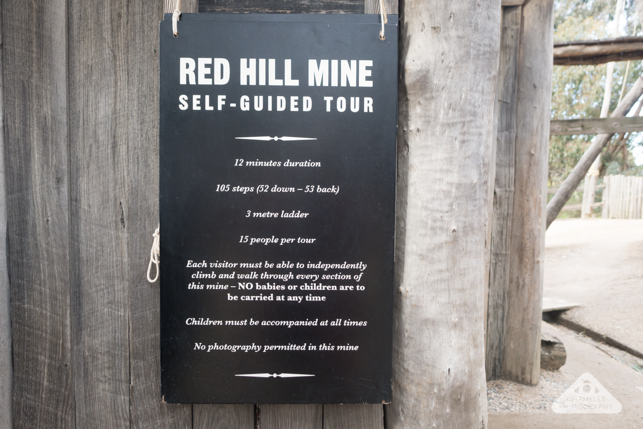 Sovereign Hill Ballarat Winter Wonderlights Christmas in July Melbourne Australia travel blog Red Hill Mine Tour