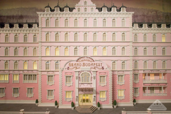 Grand Budapest Hotel model miniature musee Lyon