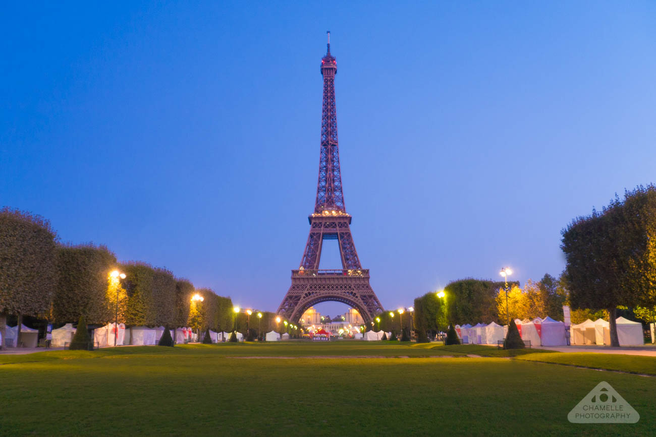 Champ de Mars Paris dawn