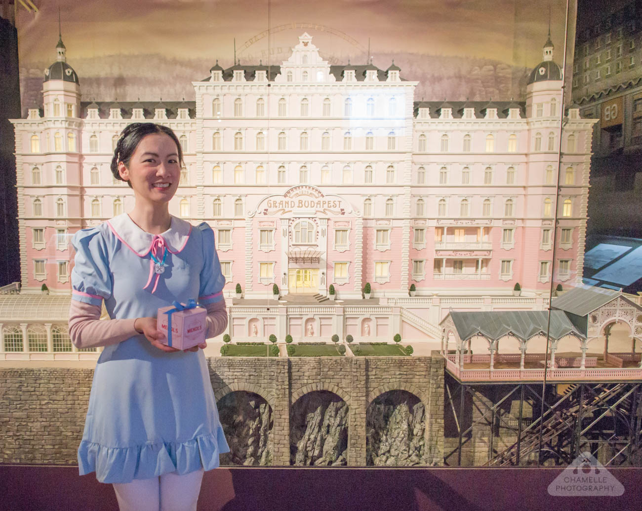 Grand Budapest Hotel miniature film set exhibition Fantastic Mr Fox Lyon musee