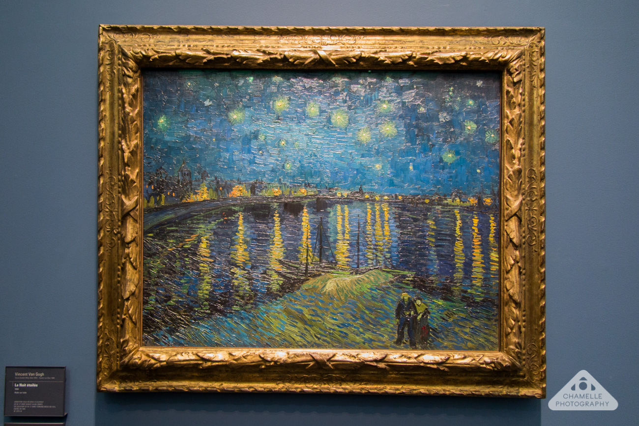 Van Gogh Starry Night La Nuit Etoilee Musee d'Orsay Paris travel blog