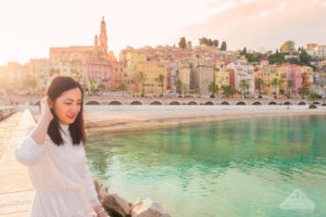Menton Fete du Citron / Lemon Festival - Plage des Sablettes - Menton Beach - Travel blog
