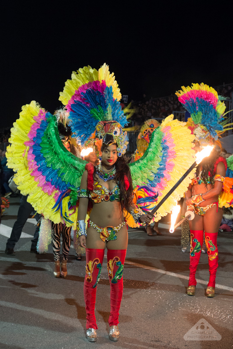 Menton Fete du Citron / Lemon Festival - Night Carnival parade - Corso Nocturne - France - Travel photography blog