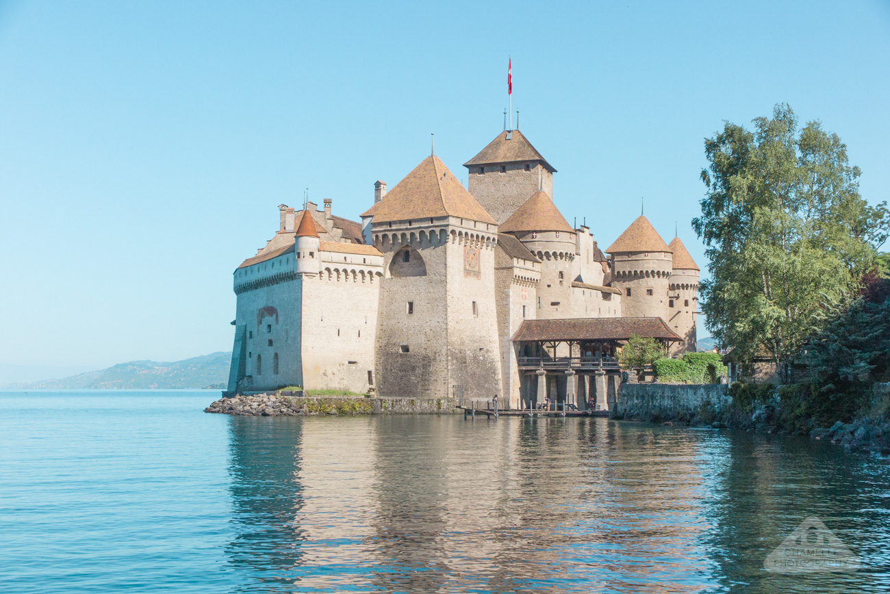 Real Life Ariel The Little Mermaid Castle Chateau de Chillon Montreux Switzerland