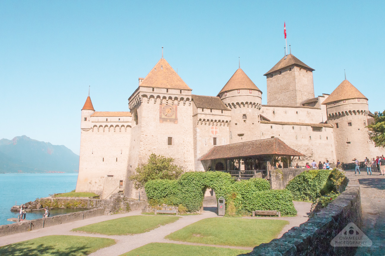 Real Life Ariel The Little Mermaid Castle Chateau de Chillon Montreux Switzerland