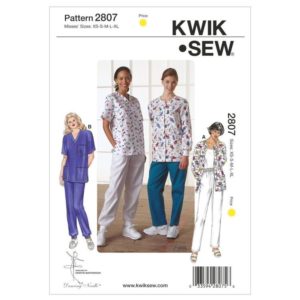 Kwik Sew K2807 scrubs pattern