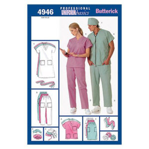 butterick 4946 scrubs pattern