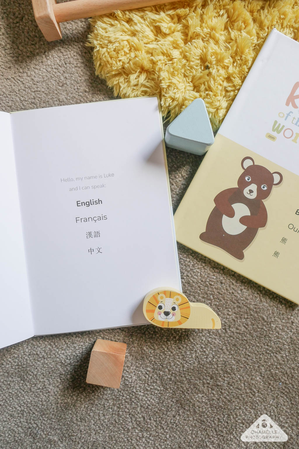 Customizable multilingual children's picture books - Kid of the World