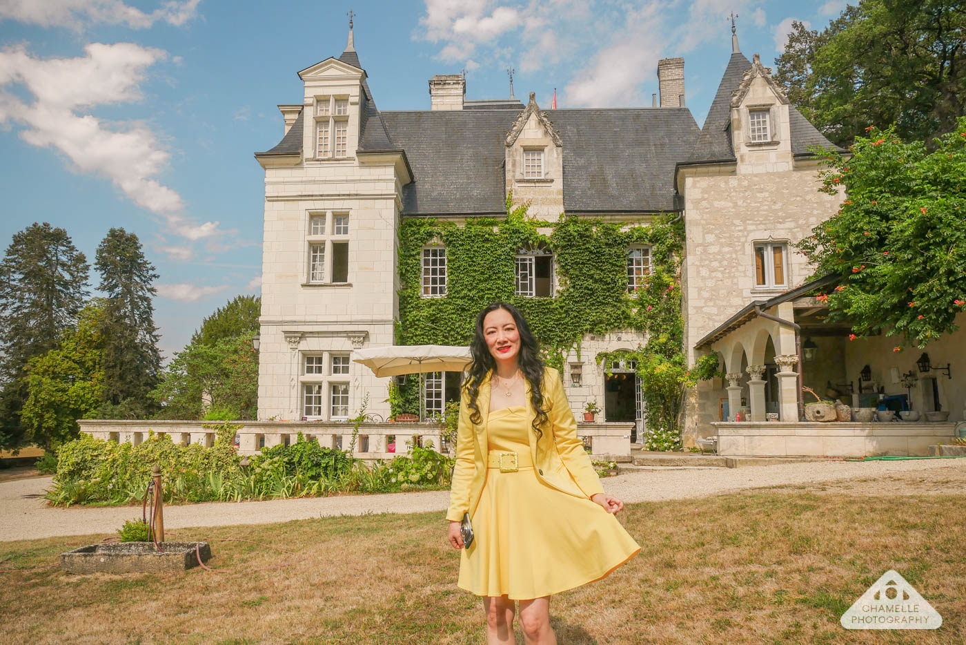 Emily in Paris - filming locations - Camille family Chateau de Sonnay - Chamelle Photography