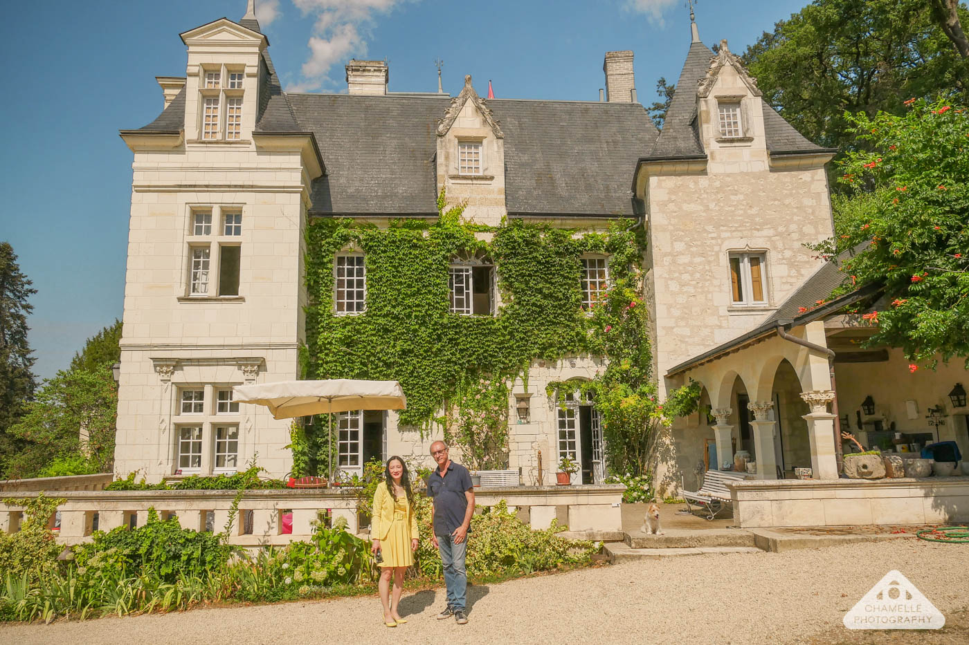 Emily in Paris - filming locations - Camille family Chateau de Sonnay - Chamelle Photography