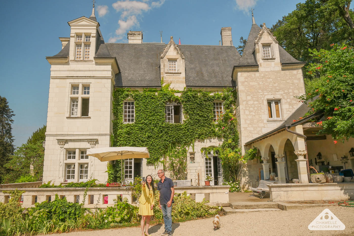 Emily in Paris - filming locations - Camille family Chateau de Sonnay - Chamelle Photography